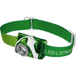 Seo 3 Green Headlamp - Clam Pack by LEDLENSER