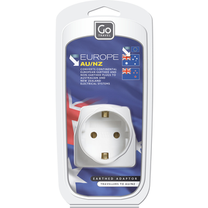 GO TRAVEL Eu To Aus Adaptor