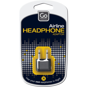 Airline Headphone Adaptor by GO TRAVEL