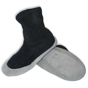 OUTBOUND Fleece-Suede Hut Booties