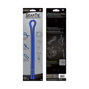 NITE IZE Gear Tie 24" 2 Pack - Blue