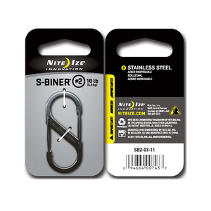 NITE IZE S-Biner Steel No2 - Stainless