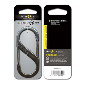 NITE IZE S-Biner Steel No 4 - Stainless