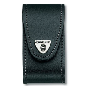 Black Leather Sheath 5-8 Layers by VICTORINOX