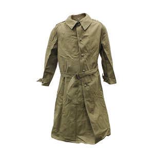 MILITARY SURPLUS French WWII Motorcyclist Canvas Coat - MILITARY ...