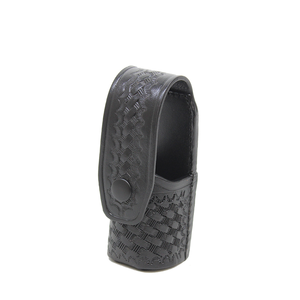 Cs Spray Pouch Leather Basketweave by GUARDWELL