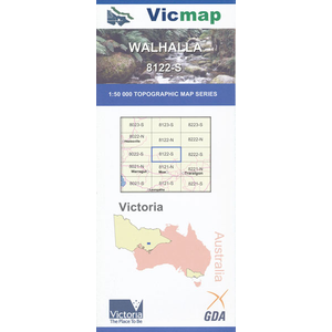 VIcmAPS Walhalla 1;50000 Vicmap