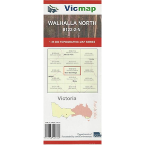 VIcmAPS Walhalla North 1;25000 Vicmap