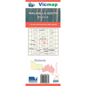 VIcmAPS Walhalla South 1;25000 Vicmap