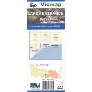 VIcmAPS Lakes Entrance 1;50000 Vicmap