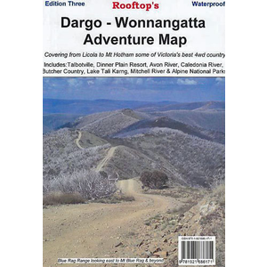 ROOFTOPS MAP Dargo-Wonnangatta Adventure Map