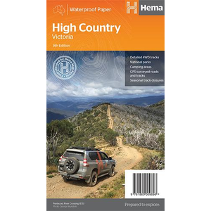 HEMA Hema High Country Victoria Map