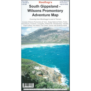 ROOFTOPS MAP South Gippsland-Wilsons Prom Adventure Map