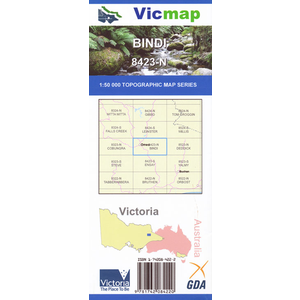 VIcmAPS Bindi 1;50000 Vicmap