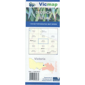 VIcmAPS Deddick 1;50000 Vicmap