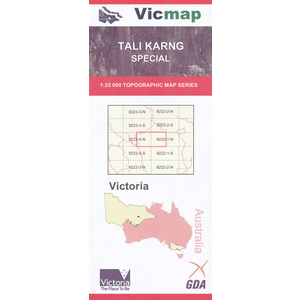 VIcmAPS Tali Karng Special 1;25000 Vicmap